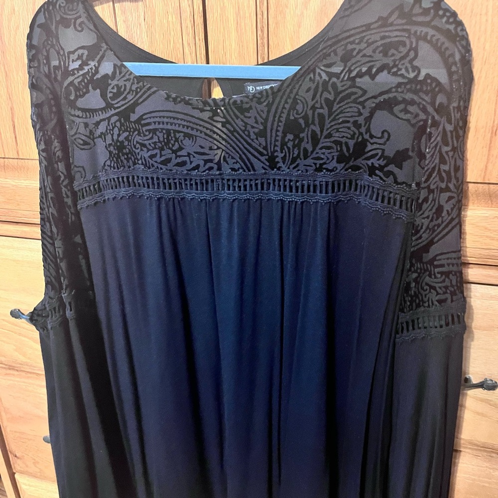 New Directions Classic Black Tank